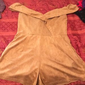 Off the shoulder romper